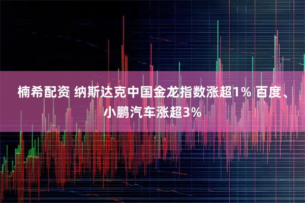 楠希配资 纳斯达克中国金龙指数涨超1% 百度、小鹏汽车涨超3%