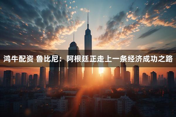 鸿牛配资 鲁比尼:阿根廷正走上一条经济成功之路